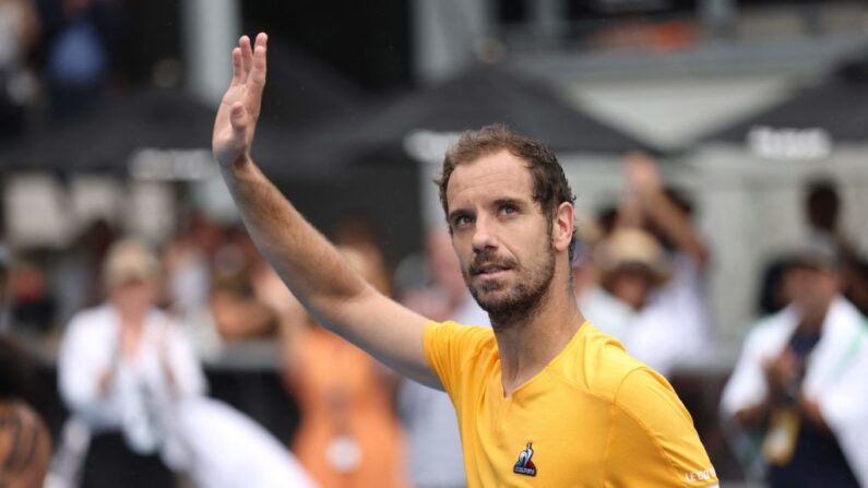 Richard Gasquet, accède au 2e tour du Masters 1000 de Miami. (Photo by MICHAEL BRADLEY/AFP via Getty Images)