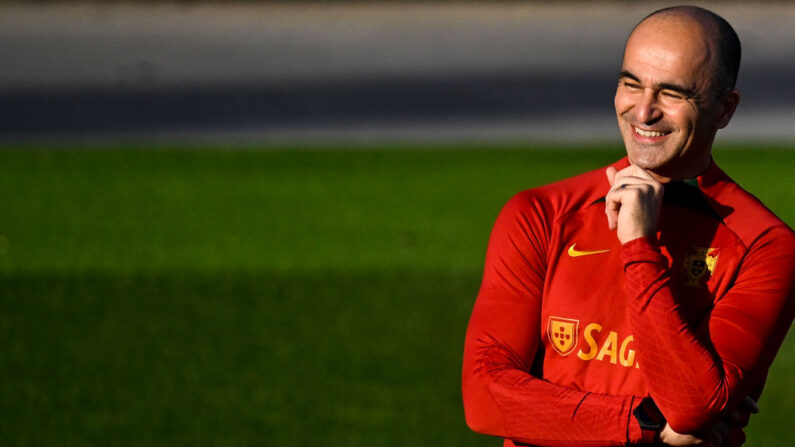 Roberto Martinez, nouvel entraineur du Portugal, après huit années de l'ère Fernando Santos. (Photo by PATRICIA DE MELO MOREIRA/AFP via Getty Images)