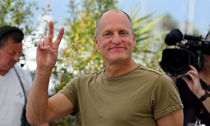 Woody Harrelson lors de la 75e édition du Festival de Cannes, le 22 mai 2022. (Christophe Simon/AFP via Getty Images)