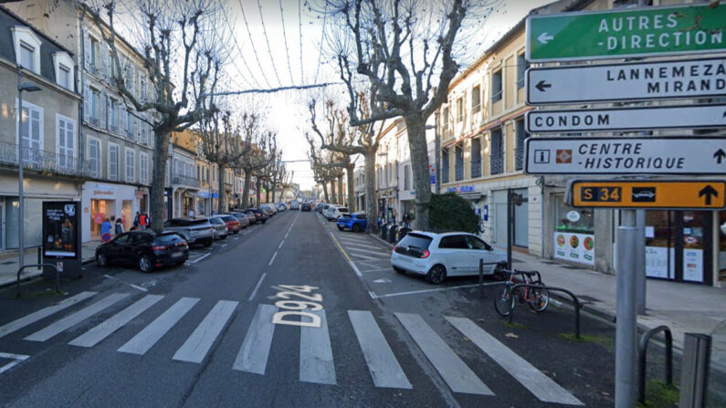 Av. d'Alsace, à Auch (Gers). (Capture d'écran Google Maps)