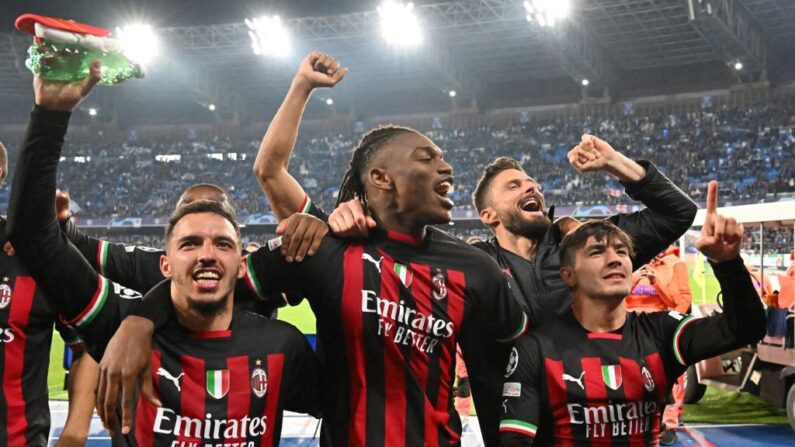 L'AC Milan a été plus fort que le Napoli pour s'inviter dans le dernier carré de la Ligue des champions. (Photo by ALBERTO PIZZOLI/AFP via Getty Images)