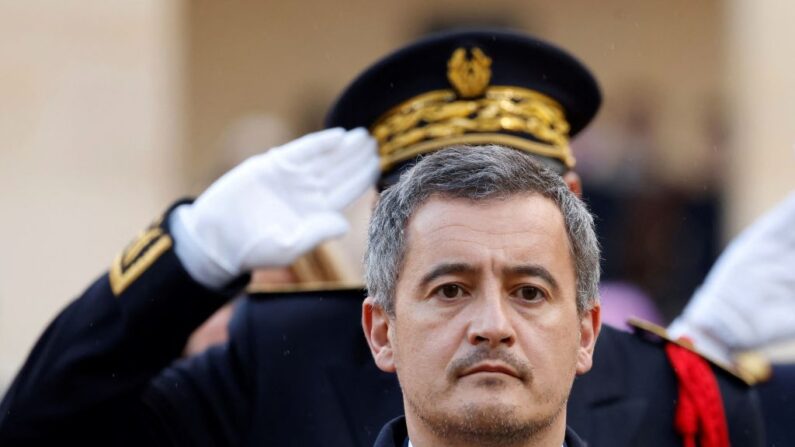 Le ministre de l'Intérieur, Gérald Darmanin. (LUDOVIC MARIN/AFP via Getty Images)