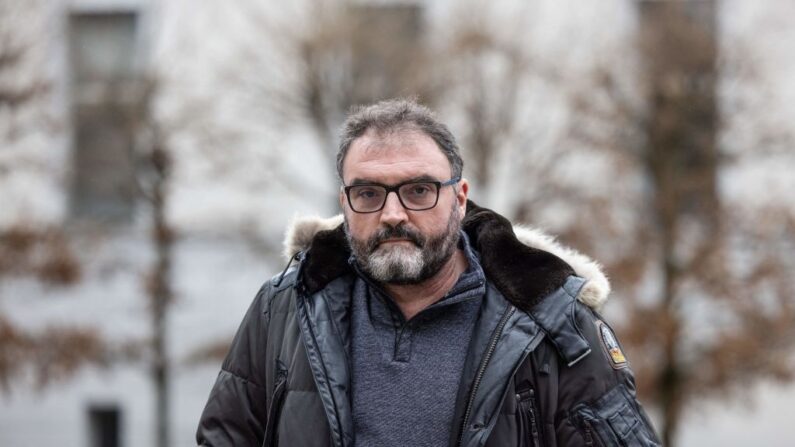 Frédéric Pechier, anesthésiste. (Photo ARNAUD FINISTRE/AFP via Getty Images)