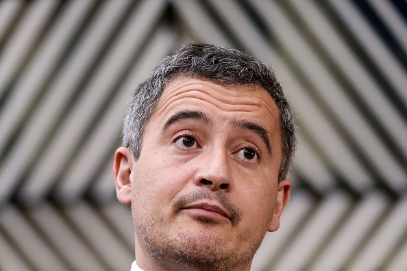 Le ministre de l'Intérieur Gérald Darmanin. (KENZO TRIBOUILLARD/AFP via Getty Images)