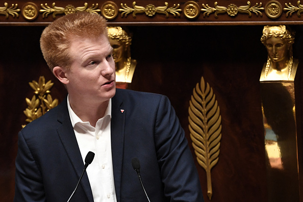 Adrien Quatennens (photo) a été investi à l'inverse de Mme Simonnet, de Mme Garrido et M. Corbière, qui incarnent des voix discordantes au sein de LFI. (BERTRAND GUAY/AFP via Getty Images)