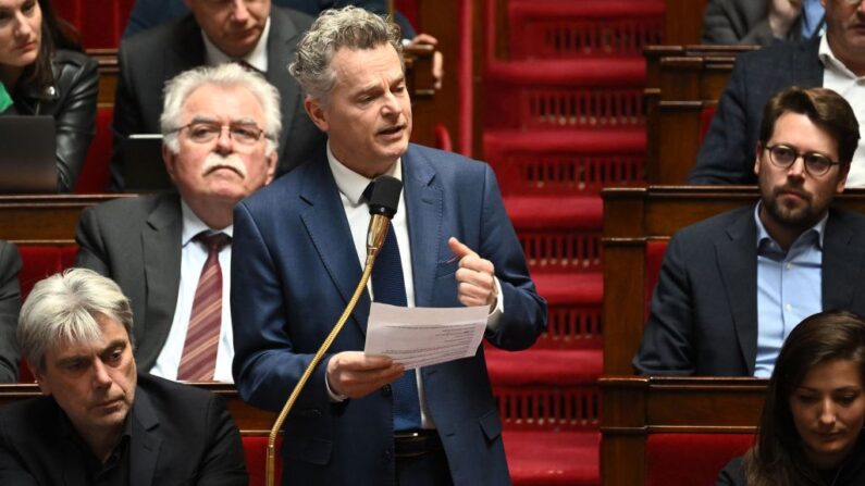 Le Premier secrétaire du Parti communiste français Fabien Roussel. (Photo EMMANUEL DUNAND/AFP via Getty Images)