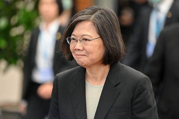 La présidente de Taïwan Tsai Ing-wen. (SAM YEH/AFP via Getty Images)