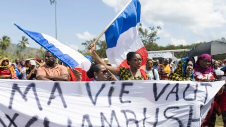 Mayotte: manifestation de soutien à l’opération sécuritaire Wuambushu