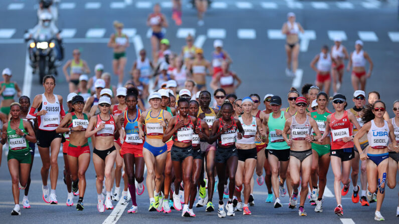 Joasia Zakrzewski possède plusieurs temps de référence sur les longues distances. (Photo d'illustration - Lintao Zhang/Getty Images)