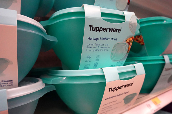 Produits de la marque Tupperware.  (Scott Olson/Getty Images)