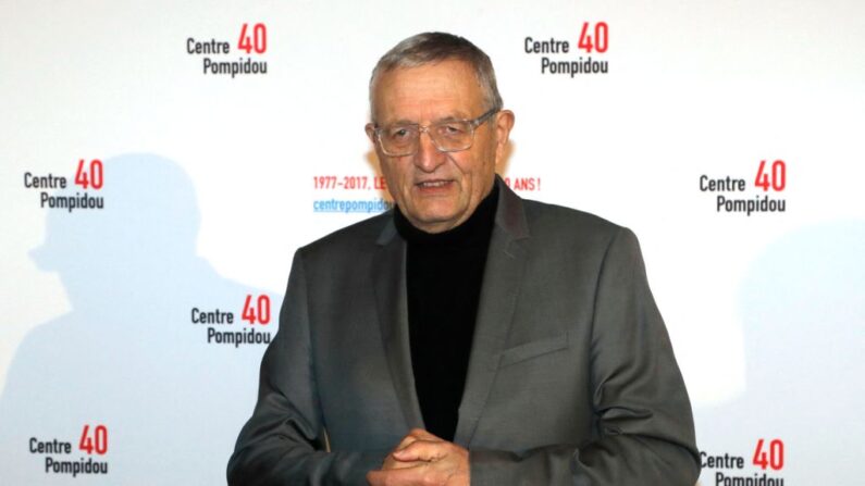 L'ancien ministre français de la Défense et de la Culture, François Léotard, pose lors du 40e anniversaire du Centre Georges Pompidou à Paris, le 10 janvier 2017. (FRANCOIS GUILLOT/AFP via Getty Images)