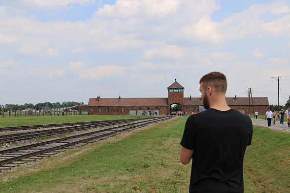 AUSCHWITZ-BIRKENAU, POLOGNE (the FA via Getty Images)