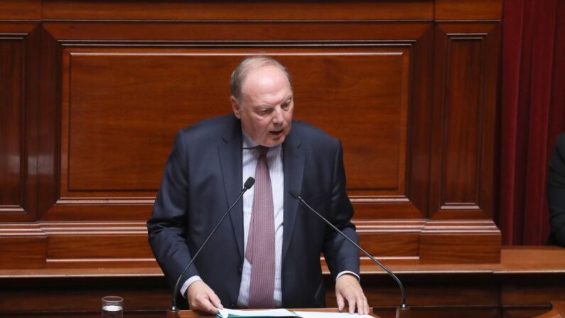 Hervé Marseille, chef de file des sénateurs centristes (UDI). (Photo LUDOVIC MARIN/AFP via Getty images)