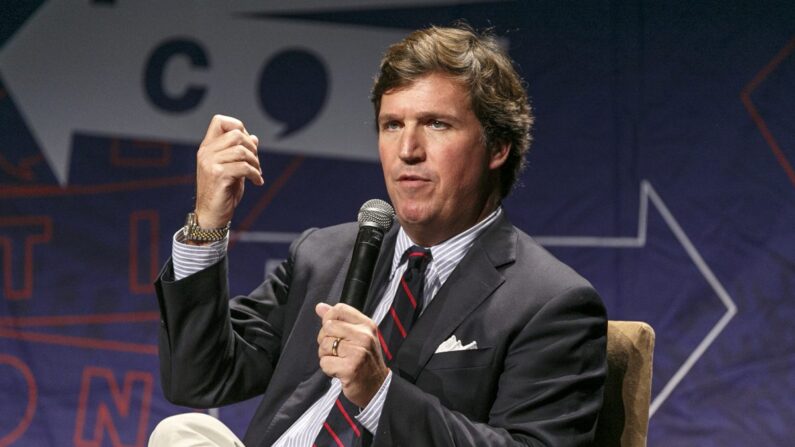 Tucker Carlson lors de Politicon 2018 au Los Angeles Convention Center à Los Angeles, en Californie, le 21 octobre 2018. (Rich Polk/Getty Images for Politicon )

