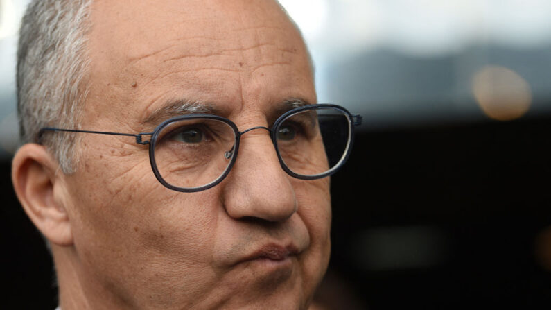 La garde à vue de l'ancien président du club de football du SCO d'Angers (L1) Saïd Chabane a été prolongée. (Photo by JEAN-FRANCOIS MONIER/AFP via Getty Images)