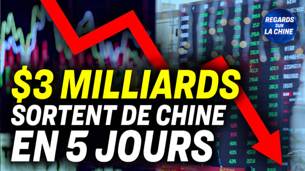 Focus sur la Chine – Des investisseurs retirent leur argent de Chine : $ 3,17 milliards en 5 jours