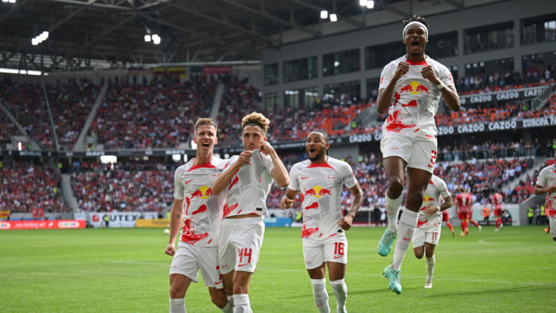 Le RB Leipzig s'est imposé sur la pelouse de Fribourg. (Photo by Matthias Hangst/Getty Images)