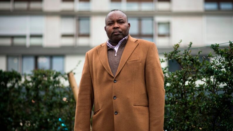 Abdul Wahid Nur, chef de l'Armée de libération du Soudan (ALS) au Darfour. (Photo LIONEL BONAVENTURE/AFP via Getty Images)