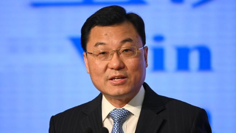 M. Xie Feng un diplomate de carrière ayant déjà une longue expérience à Washington est arrivé à New York mardi. (Photo PHILIP FONG/AFP via Getty Images)