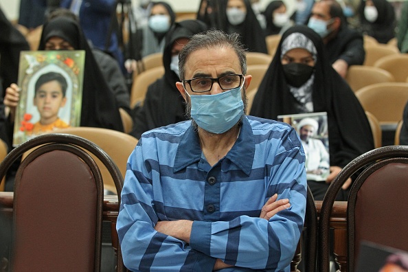 Le dissident irano-suédois Habib Farjollah Chaab en janvier 2022. (MAJID AZAD/JAMEJAMONLINE/AFP via Getty Images)