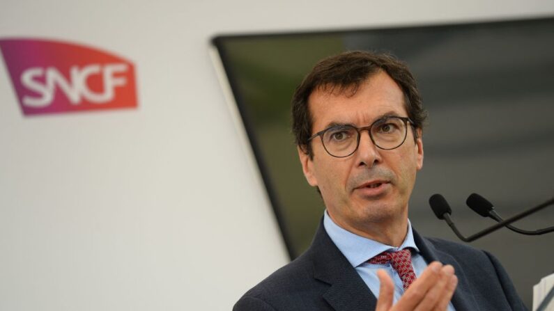 Jean-Pierre Farandou PDG de la SNCF. (Photo JEAN-FRANCOIS MONIER/AFP via Getty Images)