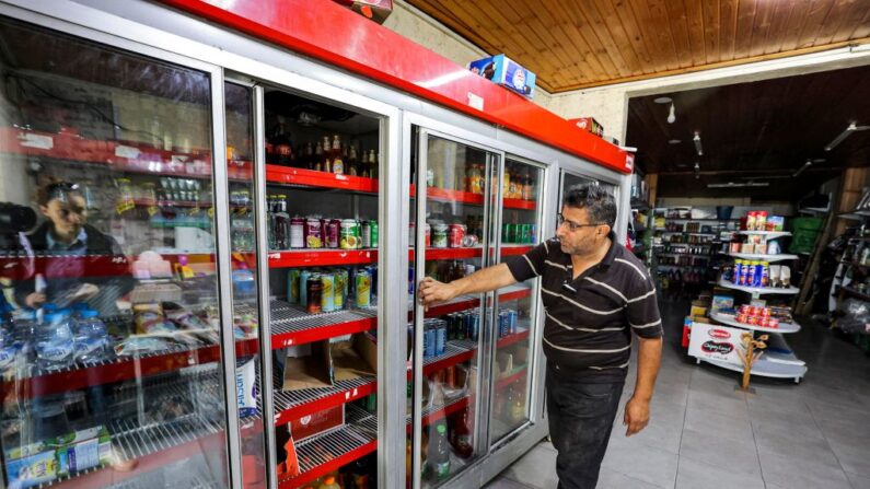 Le "quick commerce" a émergé à la faveur de l'épidémie de Covid-19 et des confinements en proposant également  la livraison à domicile. (Photo d'illustration,  JAAFAR ASHTIYEH/AFP via Getty Images)