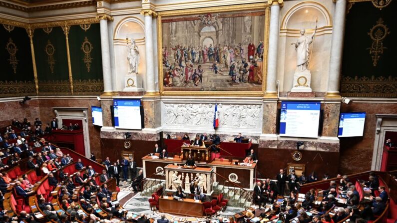 Cette commission d'enquête parlementaire a été approuvée par 204 voix contre 47. (Photo BERTRAND GUAY/AFP via Getty Images)