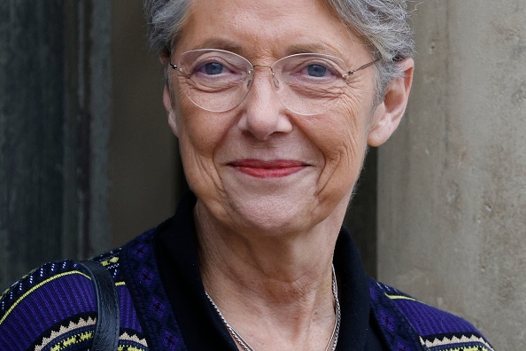 La Première ministre Élisabeth Borne. (LUDOVIC MARIN/AFP via Getty Images)