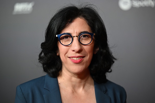 La ministre française de la Culture Rima Abdul-Malak. (Photo ZOULERAH NORDDINE/AFP via Getty Images)