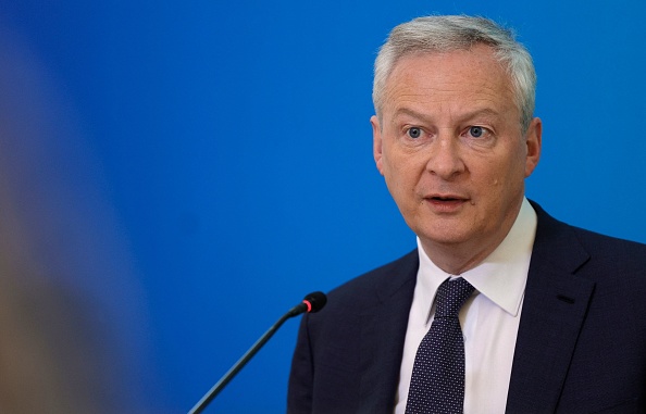 Le ministre français de l'Économie et des Finances Bruno Le Maire. (GEOFFROY VAN DER HASSELT/AFP via Getty Images)