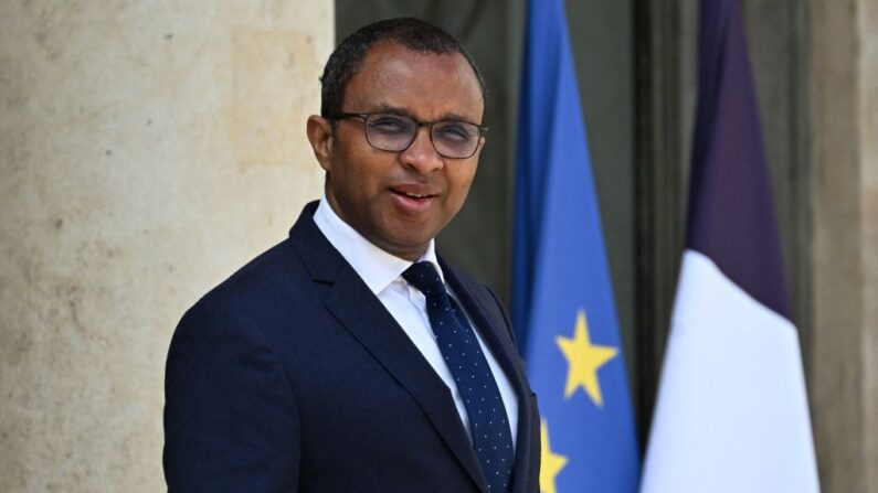 Le ministre français de l'Éducation et de la Jeunesse Pap Ndiaye. (Photo  EMMANUEL DUNAND/AFP via Getty Images)