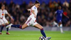 Pour cause de blessure, la footballeuse de l’OL Delphine Cascarino sera absente pendant plusieurs mois