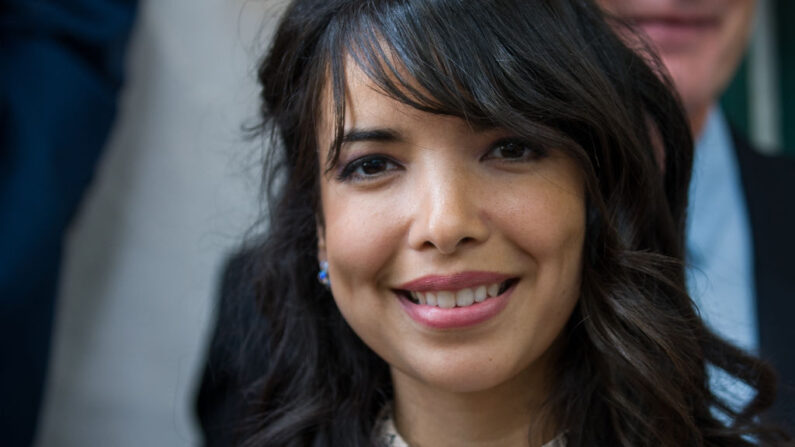 Indila, le 31 août 2014. (Photo: GUILLAUME SOUVANT/AFP via Getty Images)