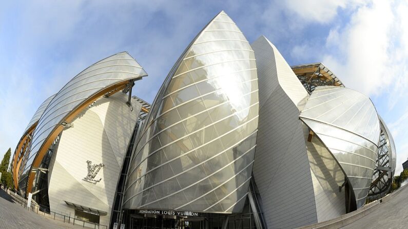 Fondation Louis Vuitton. 
(Photo BERTRAND GUAY/AFP via Getty Images)