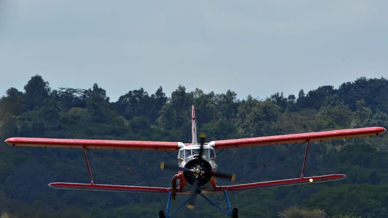 L'accident est survenu dans une zone forestière escarpée et difficile d'accès. (Photo TONY KARUMBA/AFP via Getty Images)