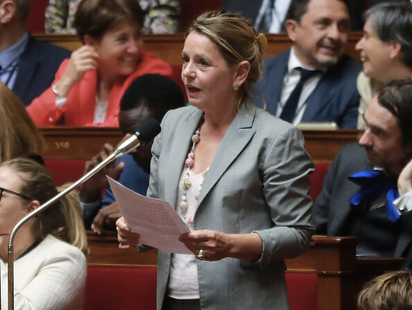 L'ex-députée Anne-Christine Lang. (JACQUES DEMARTHON/AFP via Getty Images)