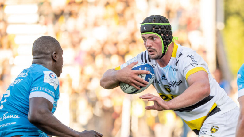 Le troisième ligne de La Rochelle Grégory Alldritt figure parmi les nommés pour le titre de joueur EPCR de l’année. (Photo by Lionel Hahn/Getty Images)