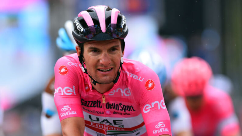 Le Slovène Jan Polanc, équipier de son compatriote Tadej Pogacar, met fin à sa carrière de cycliste professionnel. (Photo credit should read LUK BENIES/AFP via Getty Images)