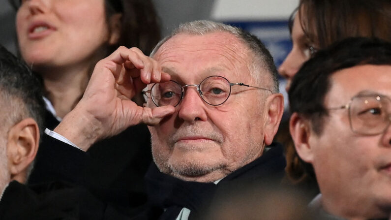 Jean-Michel Aulas s'est distingué par ses formules ciselées et autres tweets durant ses trois décennies à la tête de l’OL. (Photo by FRANCK FIFE/AFP via Getty Images)