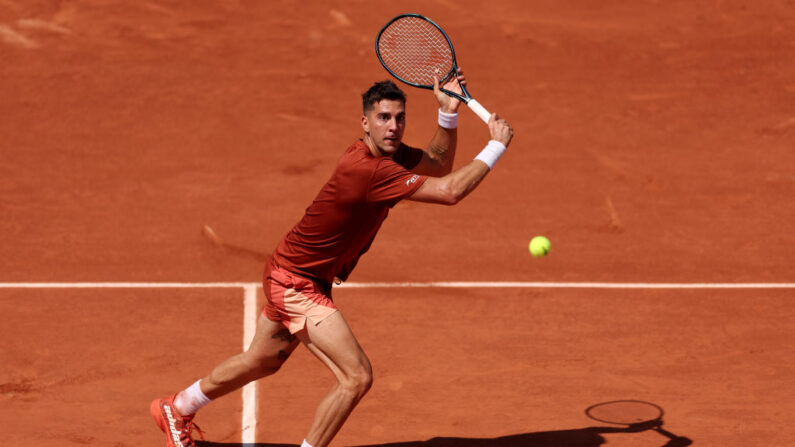 Thanasi Kokkinakis victorieux de Stan Wawrinka. (Photo by Julian Finney/Getty Images)