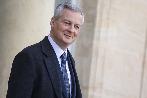 Le ministre de l'Économie et des Finances Bruno Le Maire. (LUDOVIC MARIN/AFP via Getty Images)