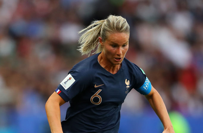 Amandine Henry lors du match de quart de finale de la Coupe du monde féminine de la FIFA 2019. (Photo Richard Heathcote/Getty Images)