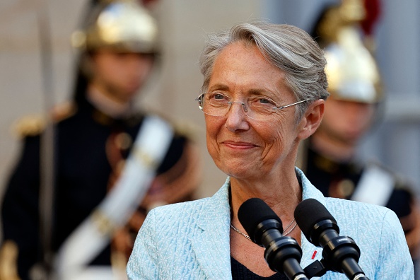 La Première ministre Élisabeth Borne. (LUDOVIC MARIN/POOL/AFP via Getty Images)