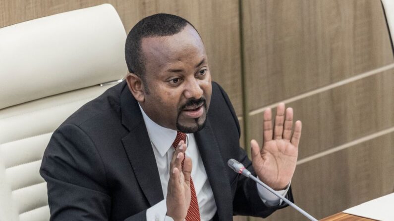 Le Premier ministre éthiopien Abiy Ahmed. (Photo AMANUEL SILESHI/AFP via Getty Images)