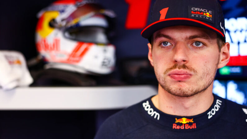 Max Verstappen des Pays-Bas pendant les qualifications avant le Grand Prix F1 d'Espagne au Circuit de Barcelona-Catalunya le 03 juin 2023 à Barcelone. (Photo Mark Thompson/Getty Images)