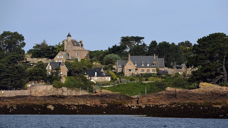 Vue de l'île de Bréhat, Côtes-d'Armor. (Crédit photo AFP PHOTO / MIGUEL MEDINA)