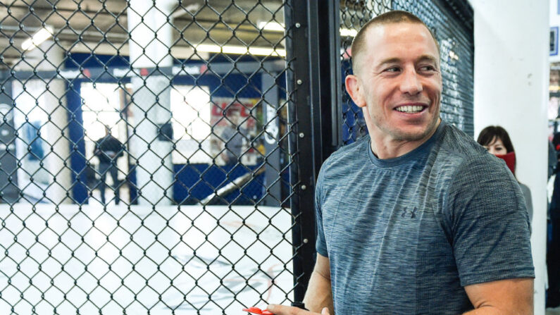 L'ancien champion deux divisions de l'UFC Georges St-Pierre (Minas Panagiotakis/Getty Images)