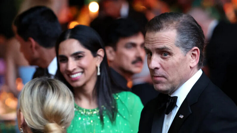 Hunter Biden, fils du président Joe Biden, lors d'un dîner d'État à la Maison Blanche à Washington le 22 juin 2023. (Anna Moneymaker/Getty Images)