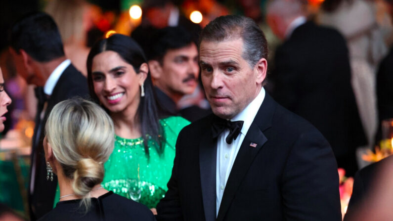 
Hunter Biden, fils du président Joe Biden, lors un dîner d'État à la Maison-Blanche à Washington le 22 juin 2023. (Anna Moneymaker/Getty Images)

