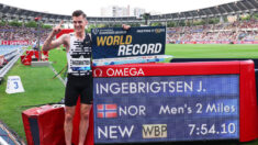 Athlétisme: le Norvégien Jakob Ingebrigtsen bat le record d’Europe du 1.500 m à Oslo